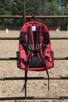 Simple Stride Grooming and Gear Bag Red