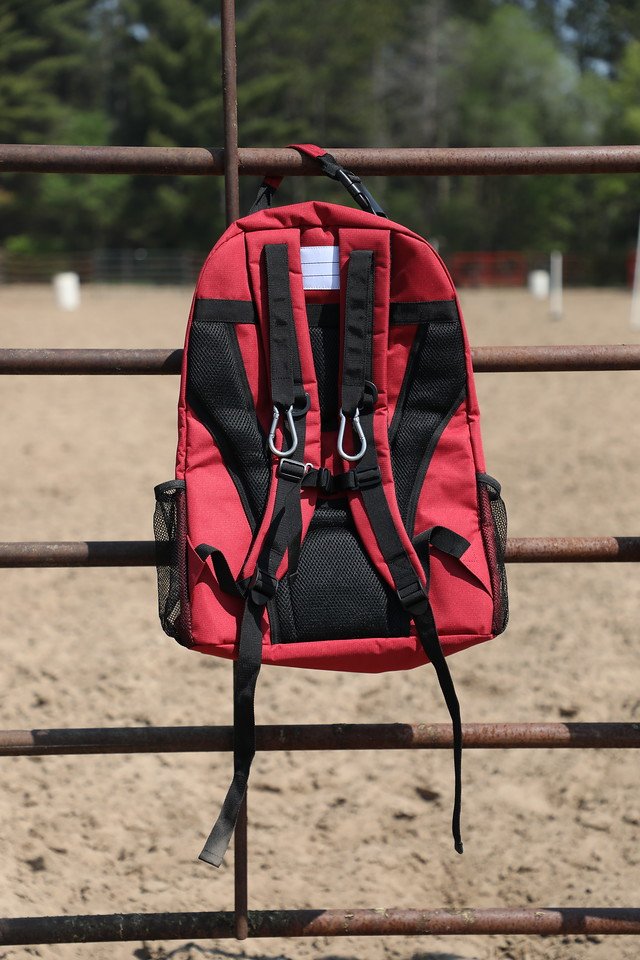 Simple Stride Grooming and Gear Bag Red